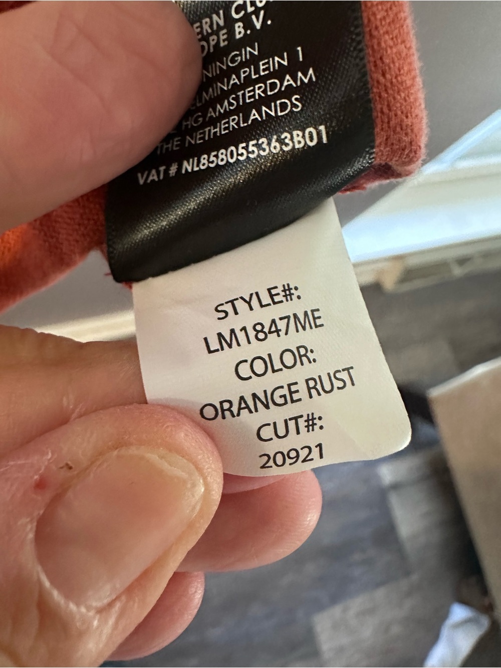 Liverpool Rust Orange Clinch Jacket - Picture 6 of 7